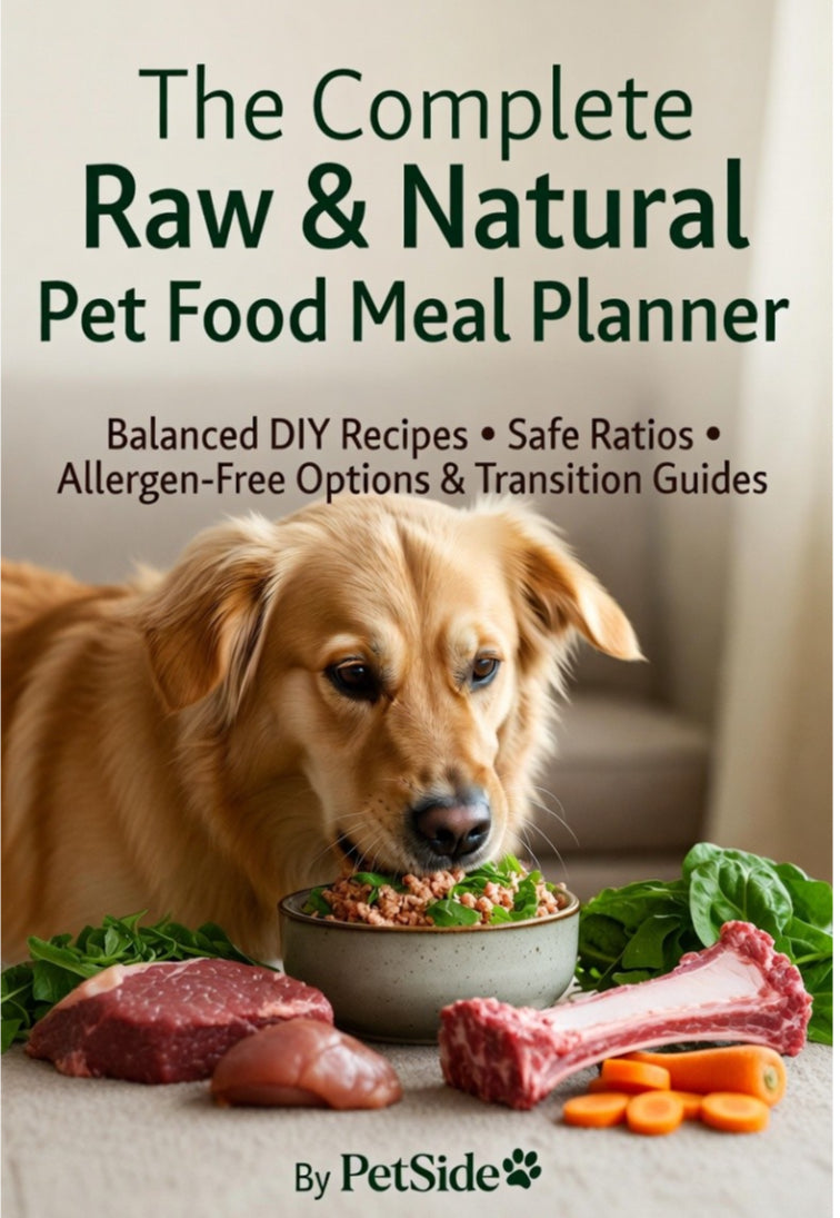 The Complete Raw & Natural Pet Food Meal Planner